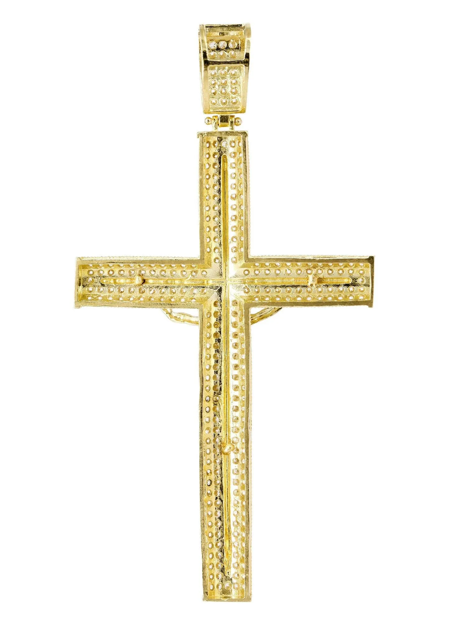 10K Gold Cross / Crucifix Pendant  |  9.1 Grams