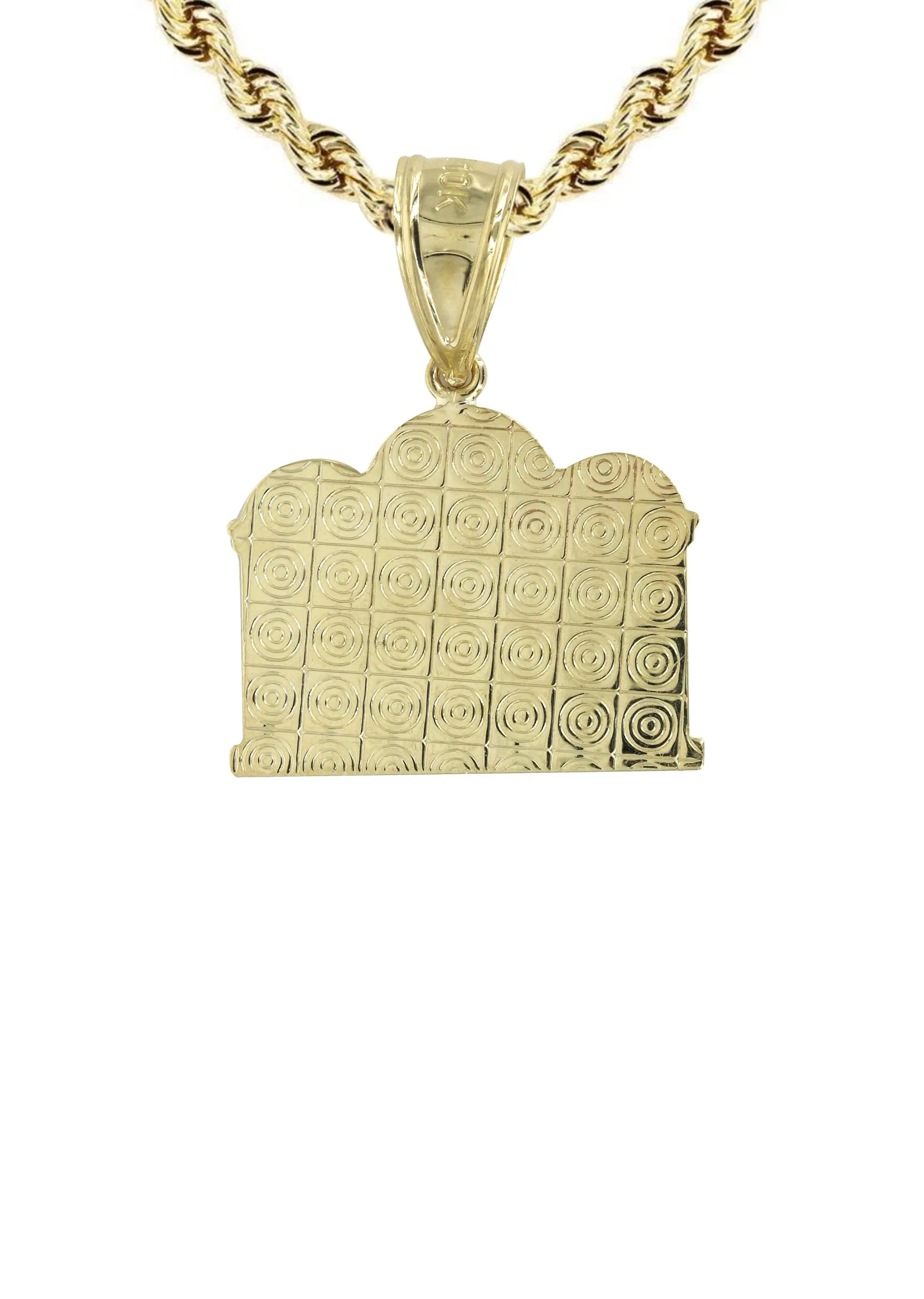 10K Yellow Gold Last Supper Necklace | Appx 13.5 Grams