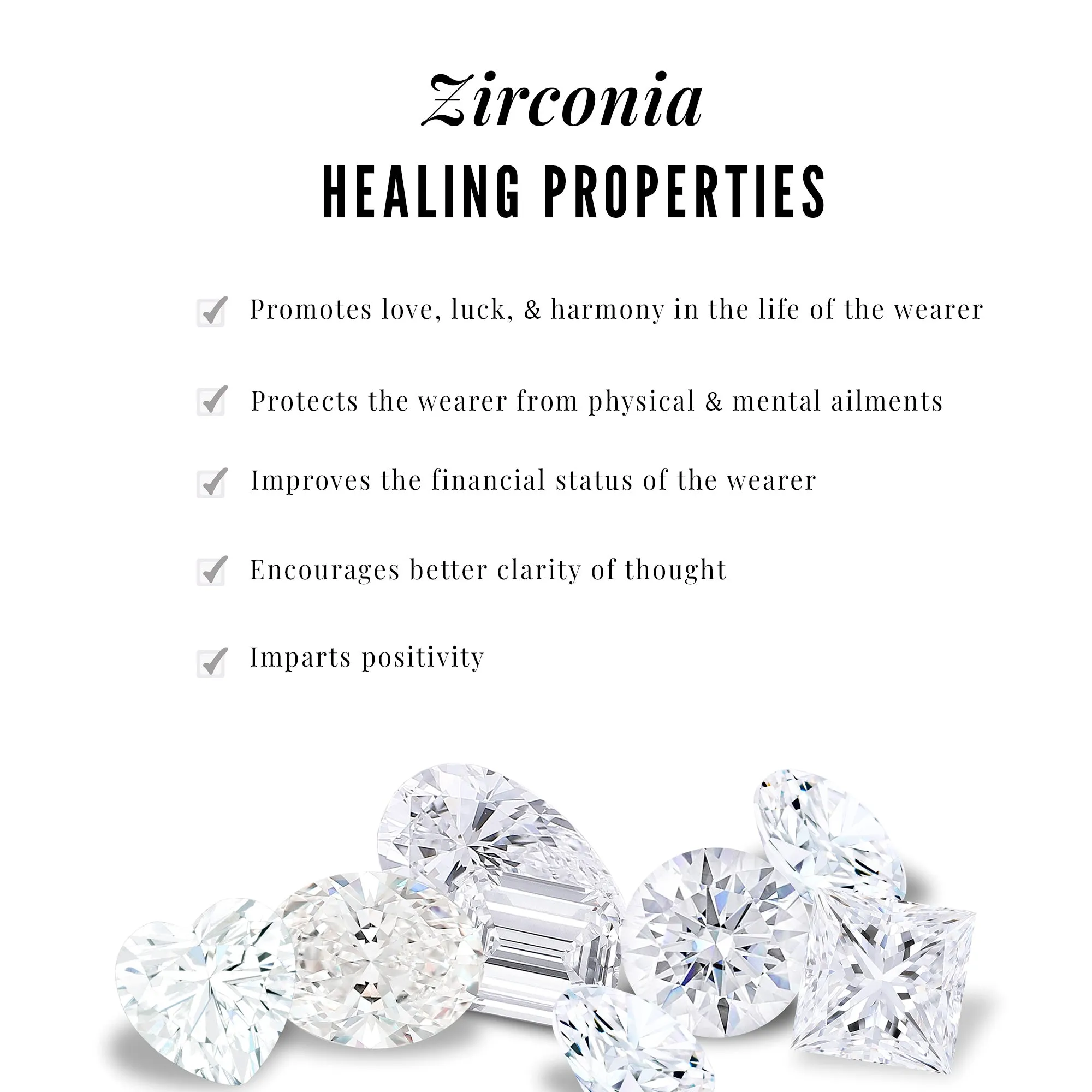 1.50 CT Zircon Statement Wedding Ring Set