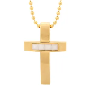 18 KT Gold Plated Cross Pendant