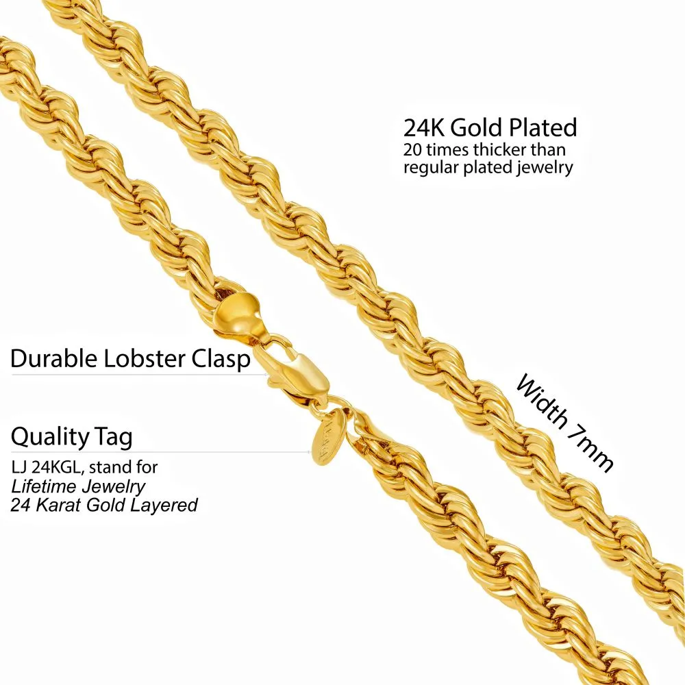 7mm Rope Chain