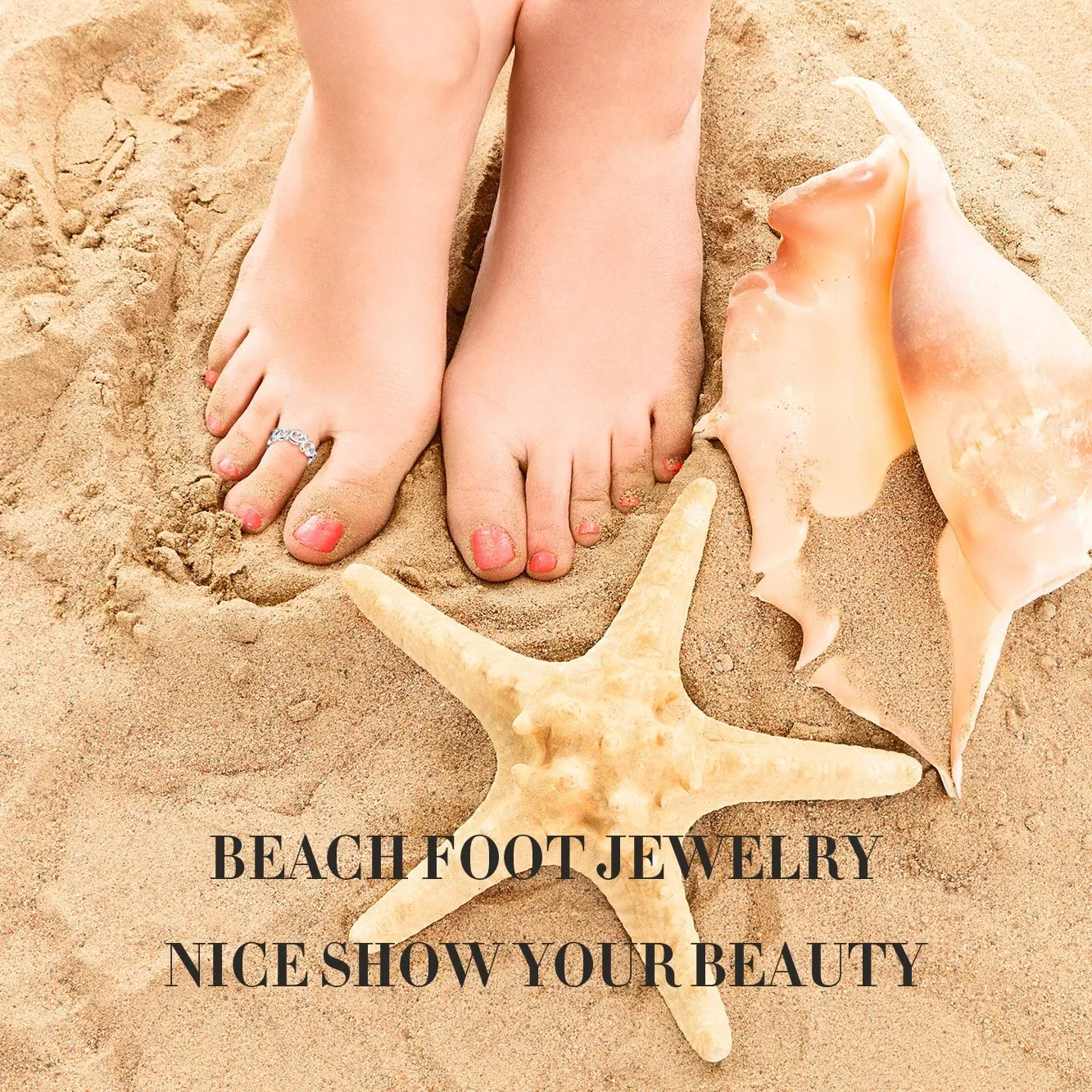 8 Piece Boho Toe Ring Set