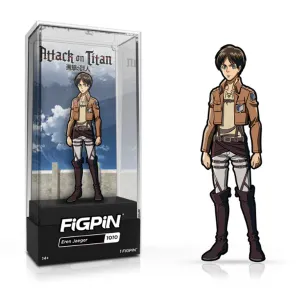 Attack On Titan Eren Jaeger FiGPiN #1010 Anime Enamel Pin