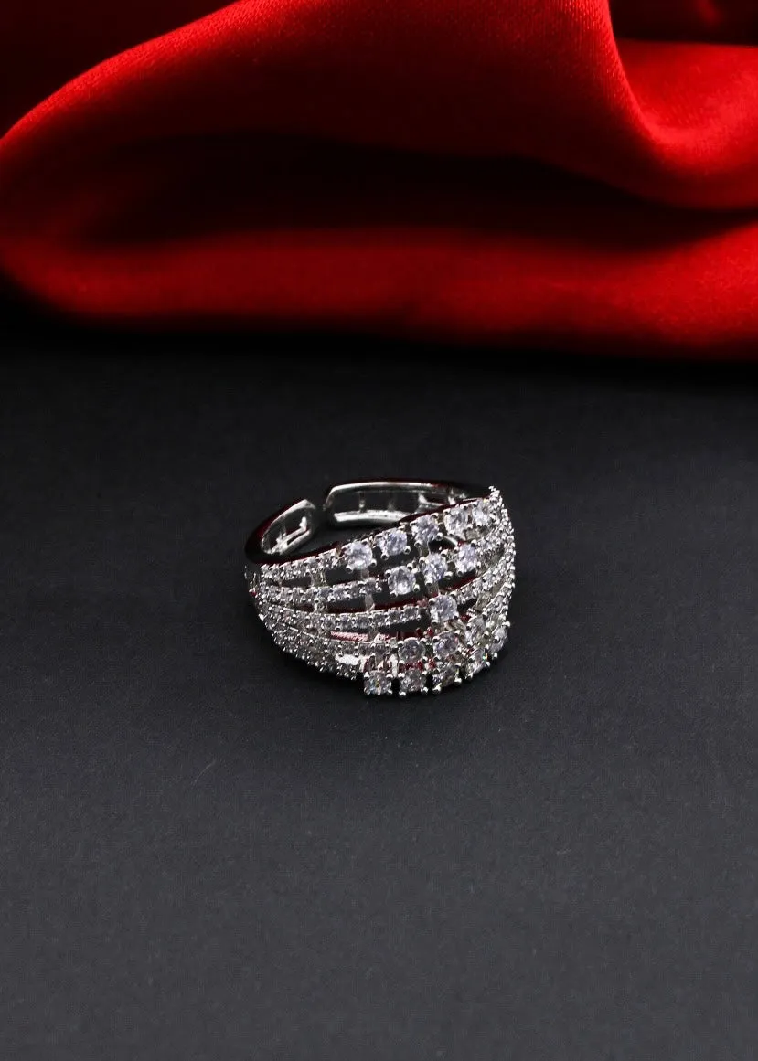ATTRACTIVE DIA FINGER RING