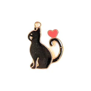 Black Kitty Charm