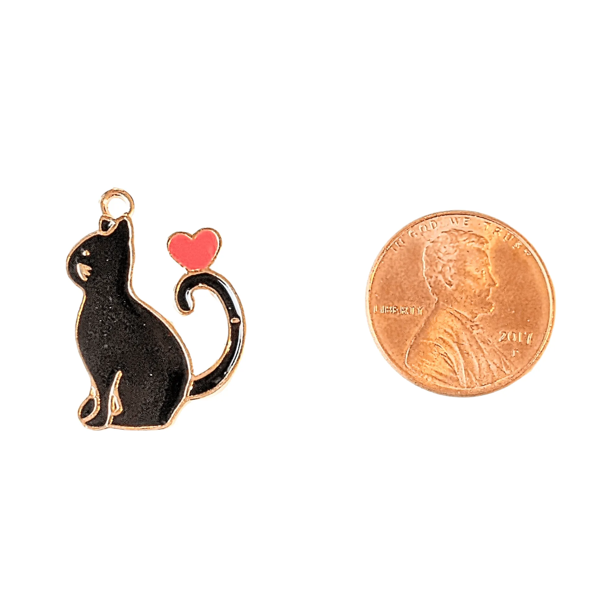 Black Kitty Charm