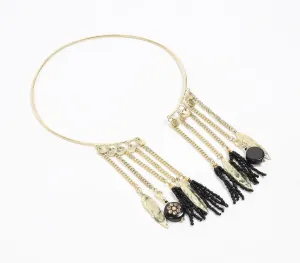 Bohemian Charms Noir Choker necklace
