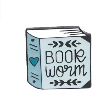 Book Shaped Brooch Cute Metal Badges Learning Gifts for Girl Clothing Backpacks Bags Jewelry