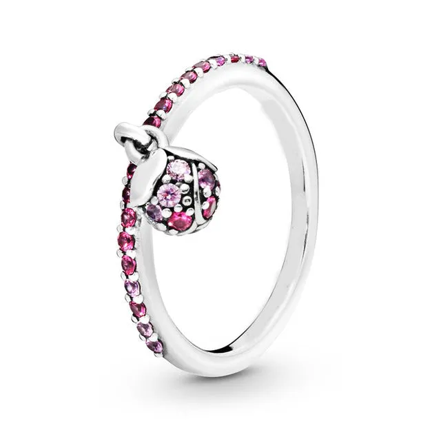 BRACE CODE New original European crown crystal ring woven wish bones beautiful ring wedding jewelry direct sales