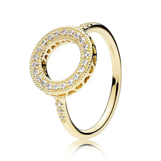 BRACE CODE New original European crown crystal ring woven wish bones beautiful ring wedding jewelry direct sales