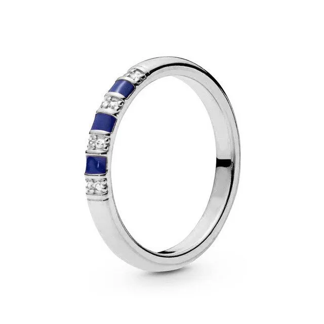 BRACE CODE New original European crown crystal ring woven wish bones beautiful ring wedding jewelry direct sales