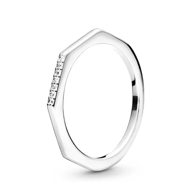 BRACE CODE New original European crown crystal ring woven wish bones beautiful ring wedding jewelry direct sales