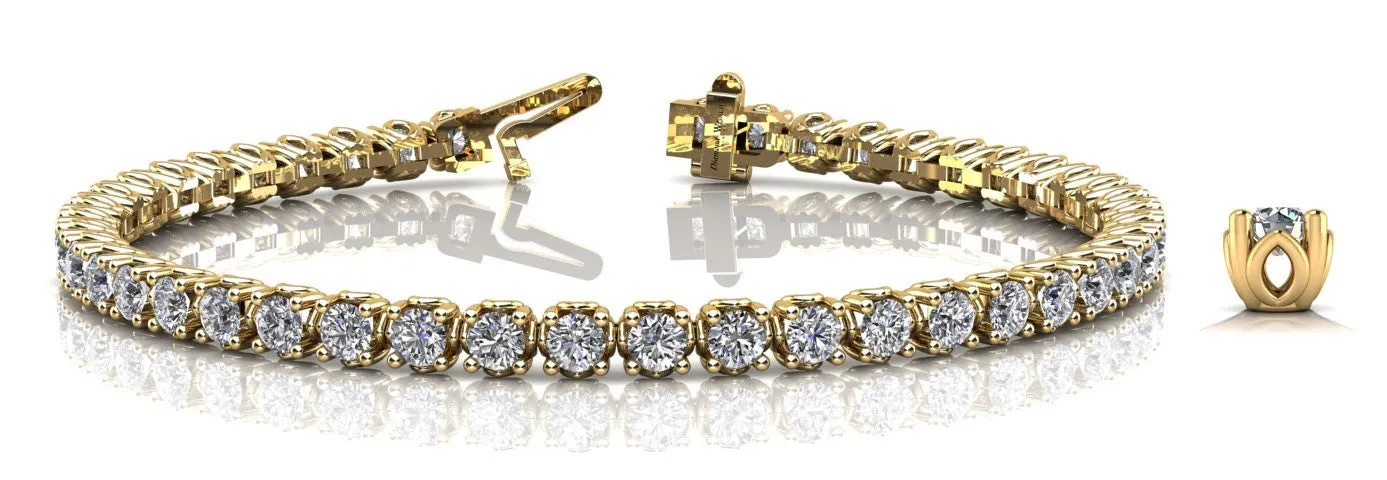 Brilliant cut Diamonds "Aria" Bracelet