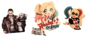 Brooch Trio Set - Harley Quinn