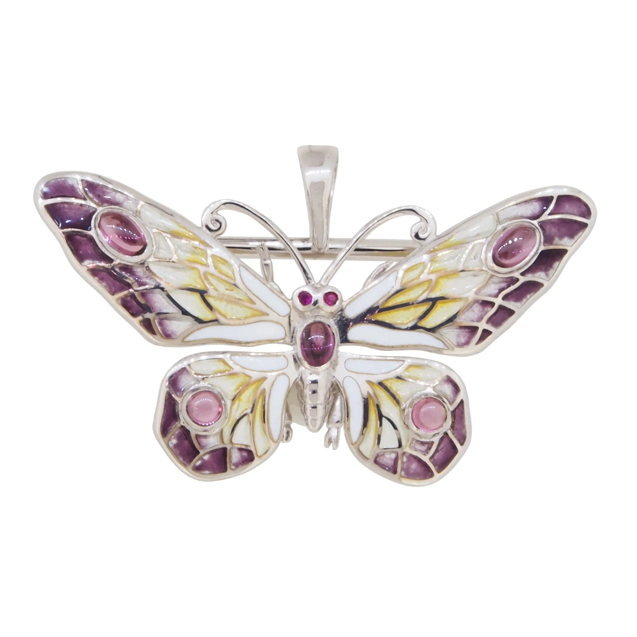 Butterfly Pendant Brooch
