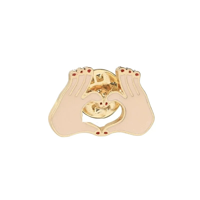 Cartoon Style Pin Cat Flower Wine Glass Alloy Enamel Unisex Brooches