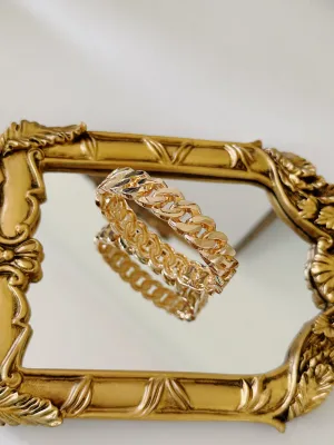 Chain Bangle - Gold