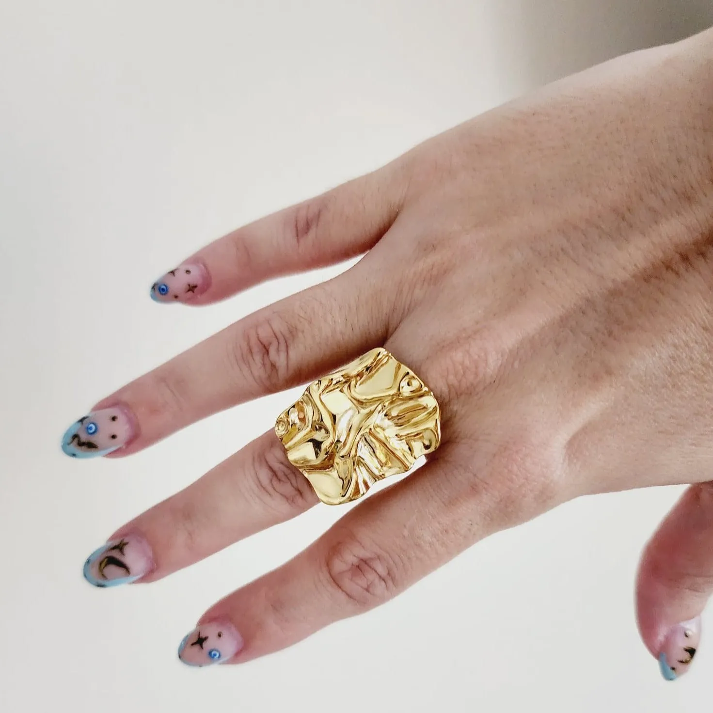 Crinkle Ring