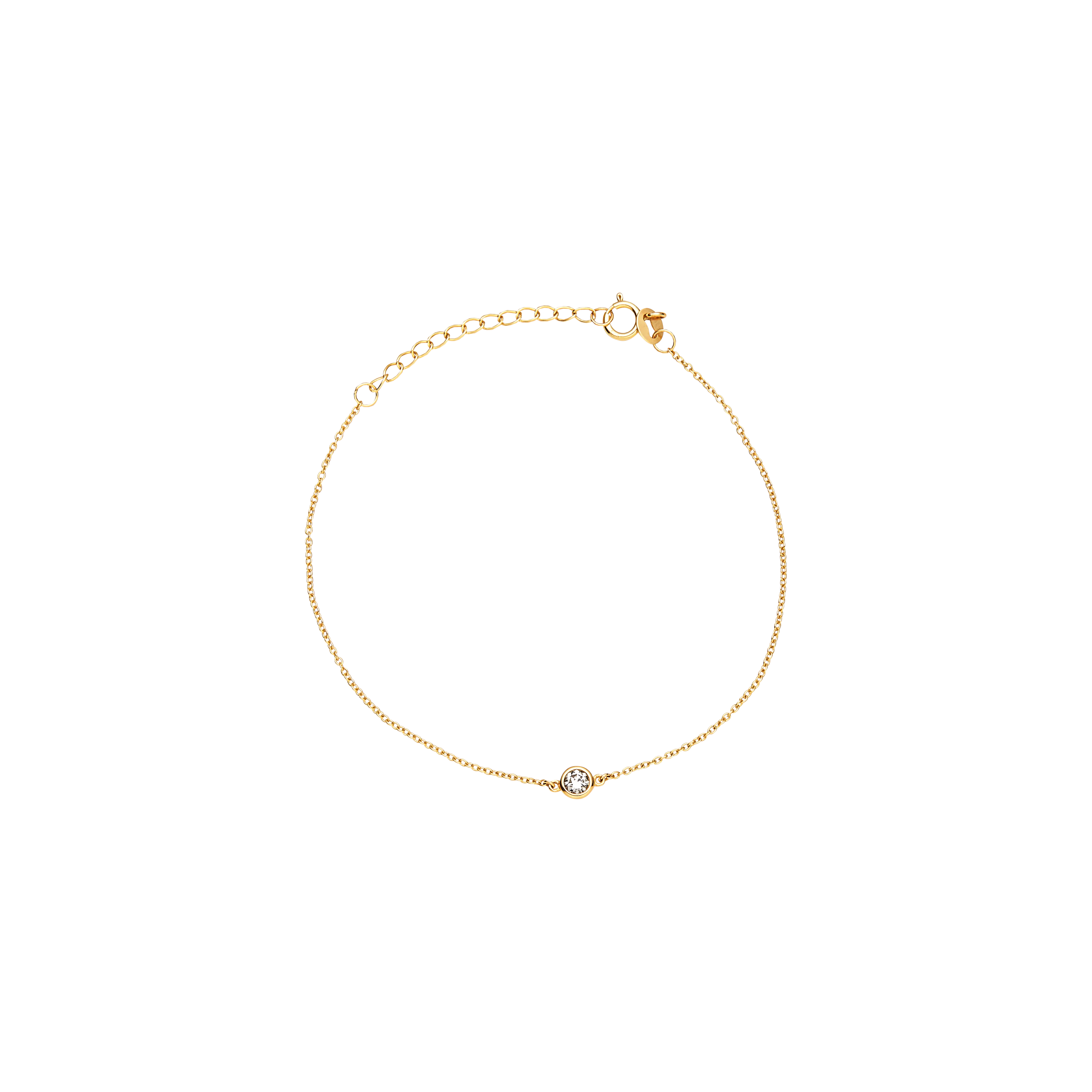 Diamond Bezel Bracelet