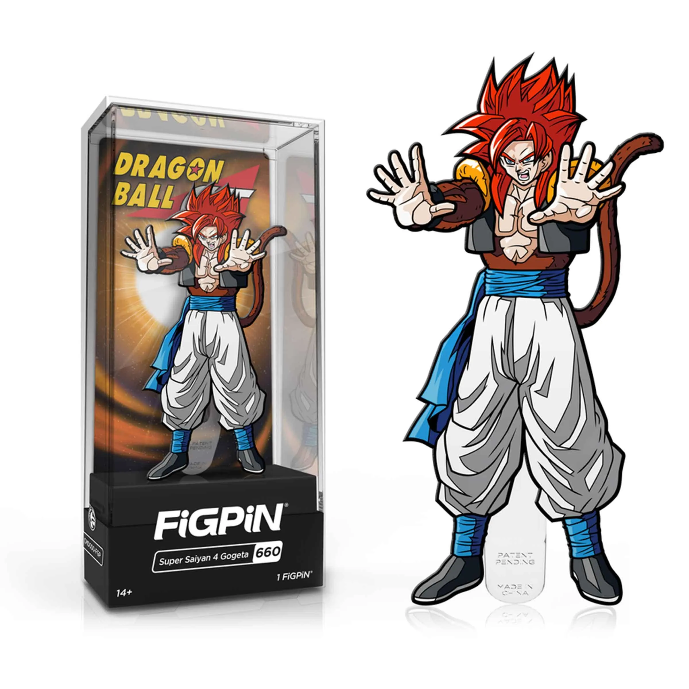 Dragon Ball GT Super Saiyan 4 Gogeta FiGPiN #660 Anime Enamel Pin