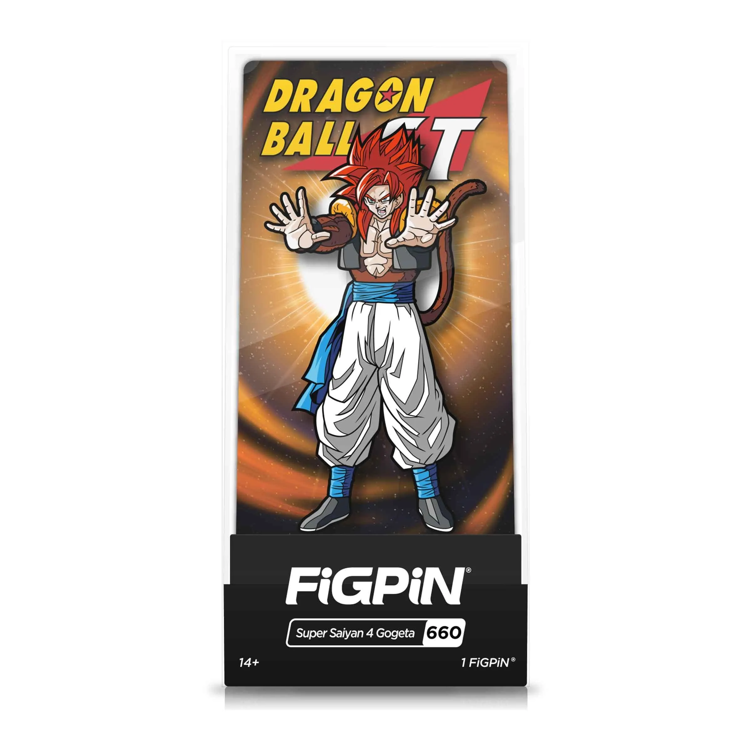 Dragon Ball GT Super Saiyan 4 Gogeta FiGPiN #660 Anime Enamel Pin