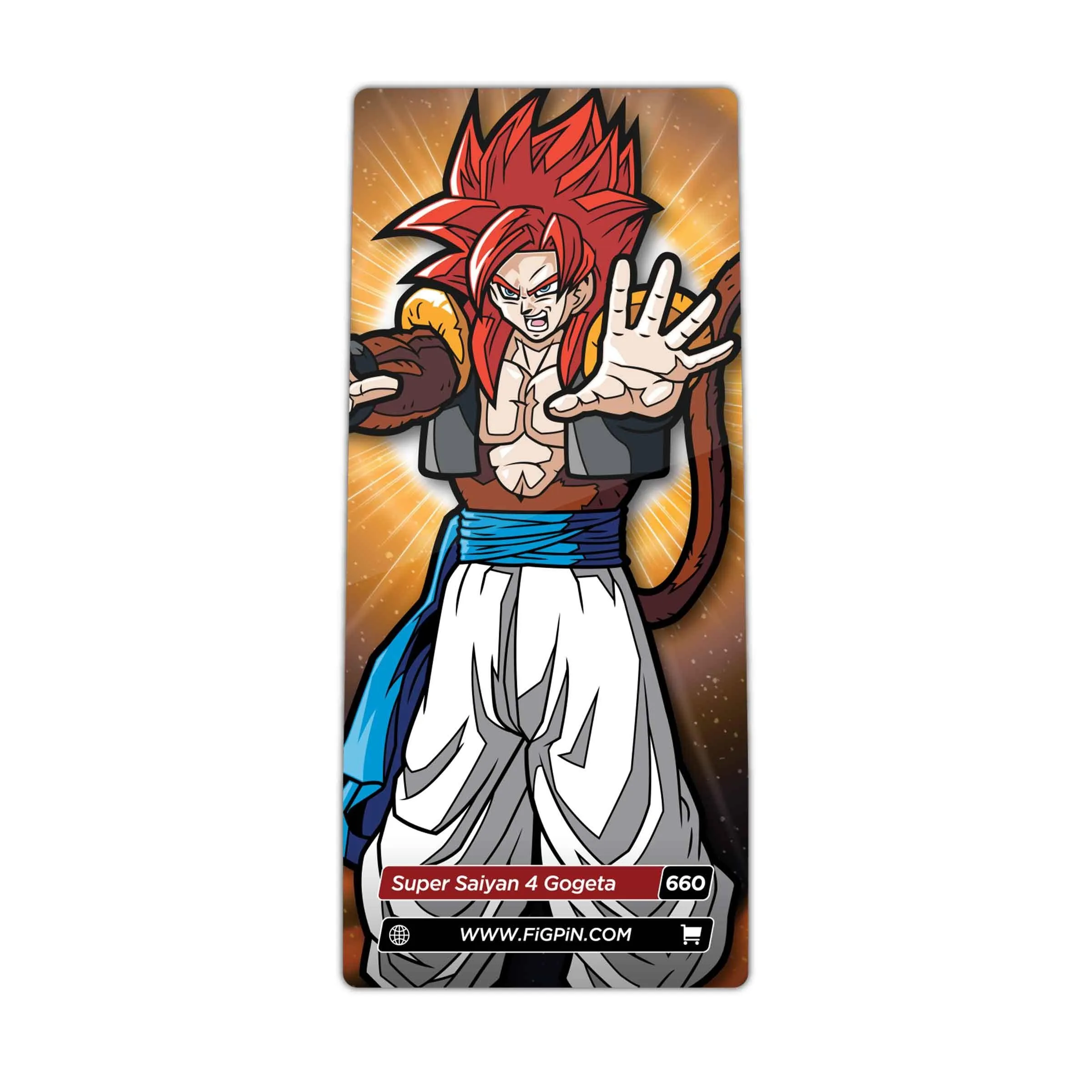 Dragon Ball GT Super Saiyan 4 Gogeta FiGPiN #660 Anime Enamel Pin