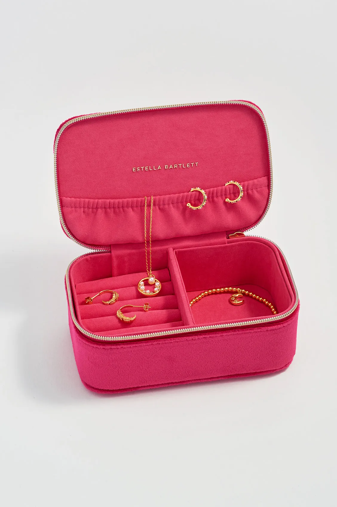 Embroidered Bee Mini Jewellery Box