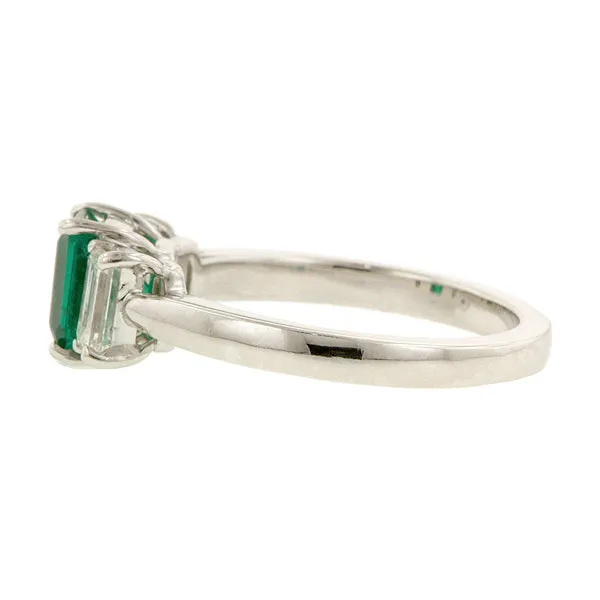 Emerald & Diamond Ring