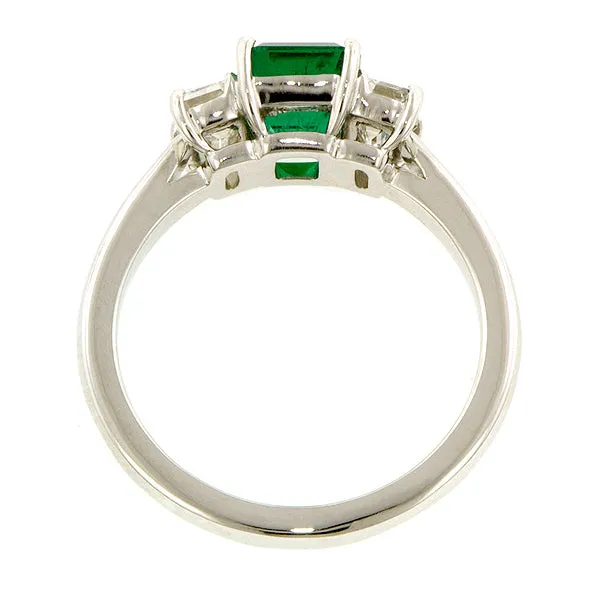 Emerald & Diamond Ring