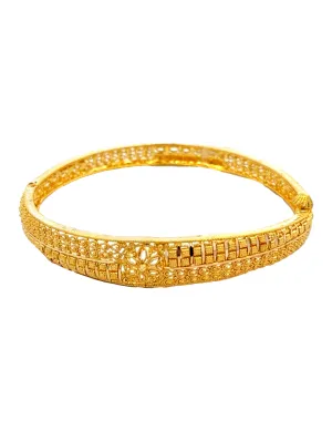 Gold Bangle Bracelet - 22 Kt