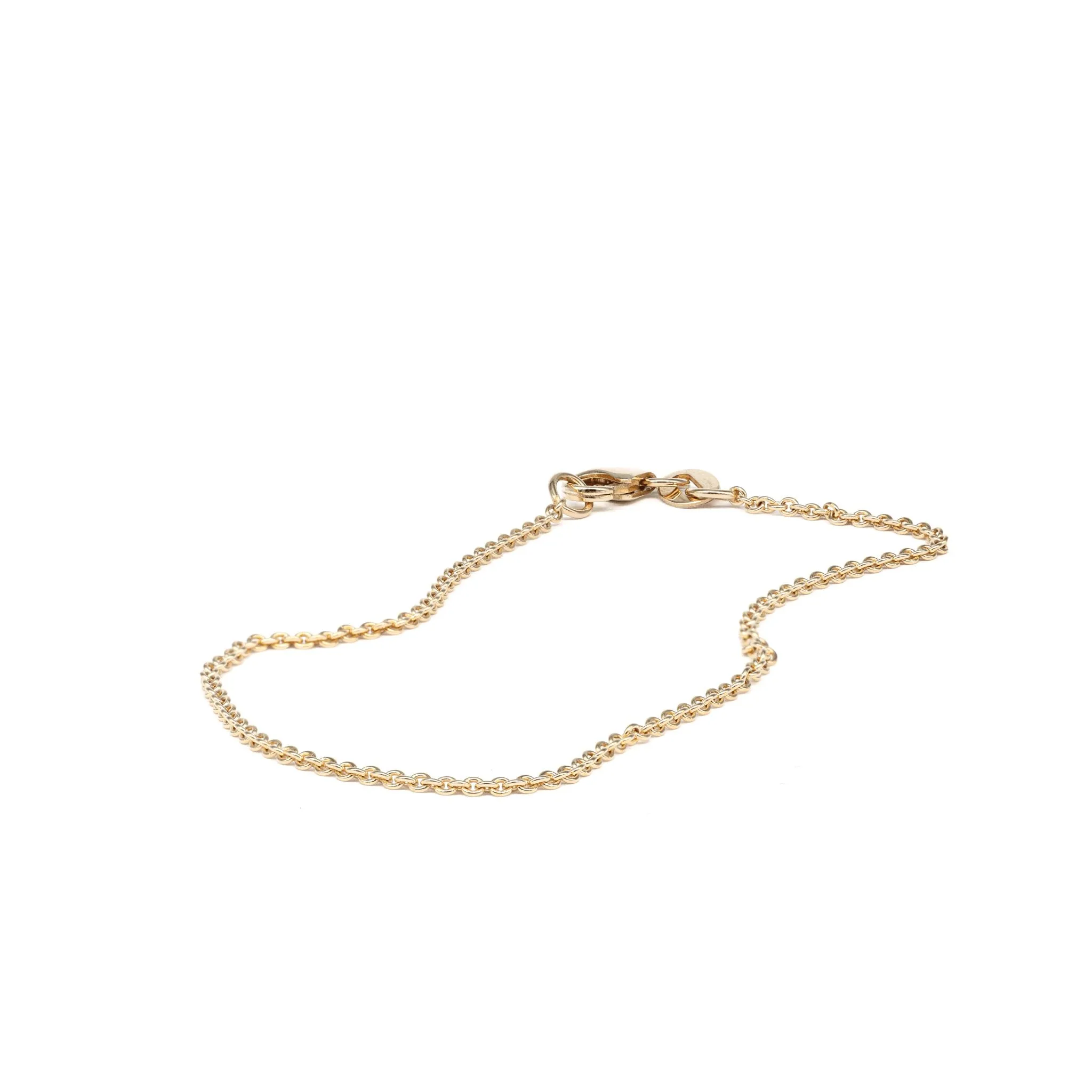 Gold Rolo Bracelet (1.30 mm)