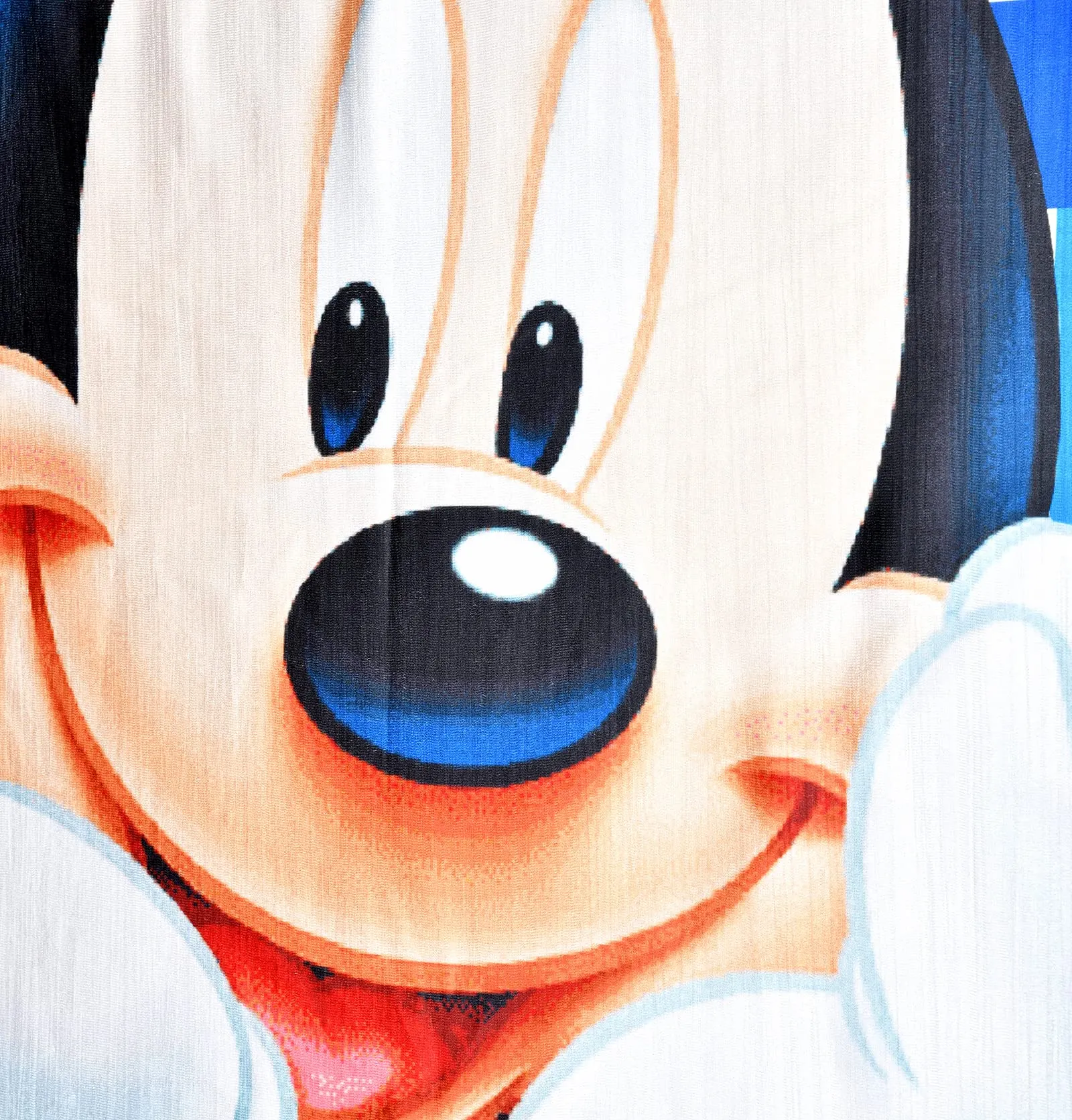 Heart Home Disney Mickey Printed 7 Feet Door Curtain for Living Room, Bed Room, Kids Room with 8 Eyelet (Cream)-HS43HEARTH25601