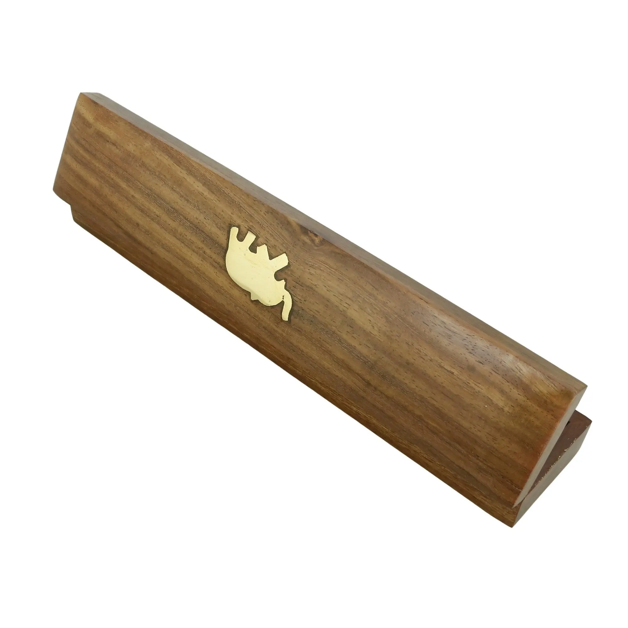 Indian Elephant Jewelry Holder - 10 x 2 x 1.5 Inch Large Wood Box - Jewelry Boxes for Necklaces