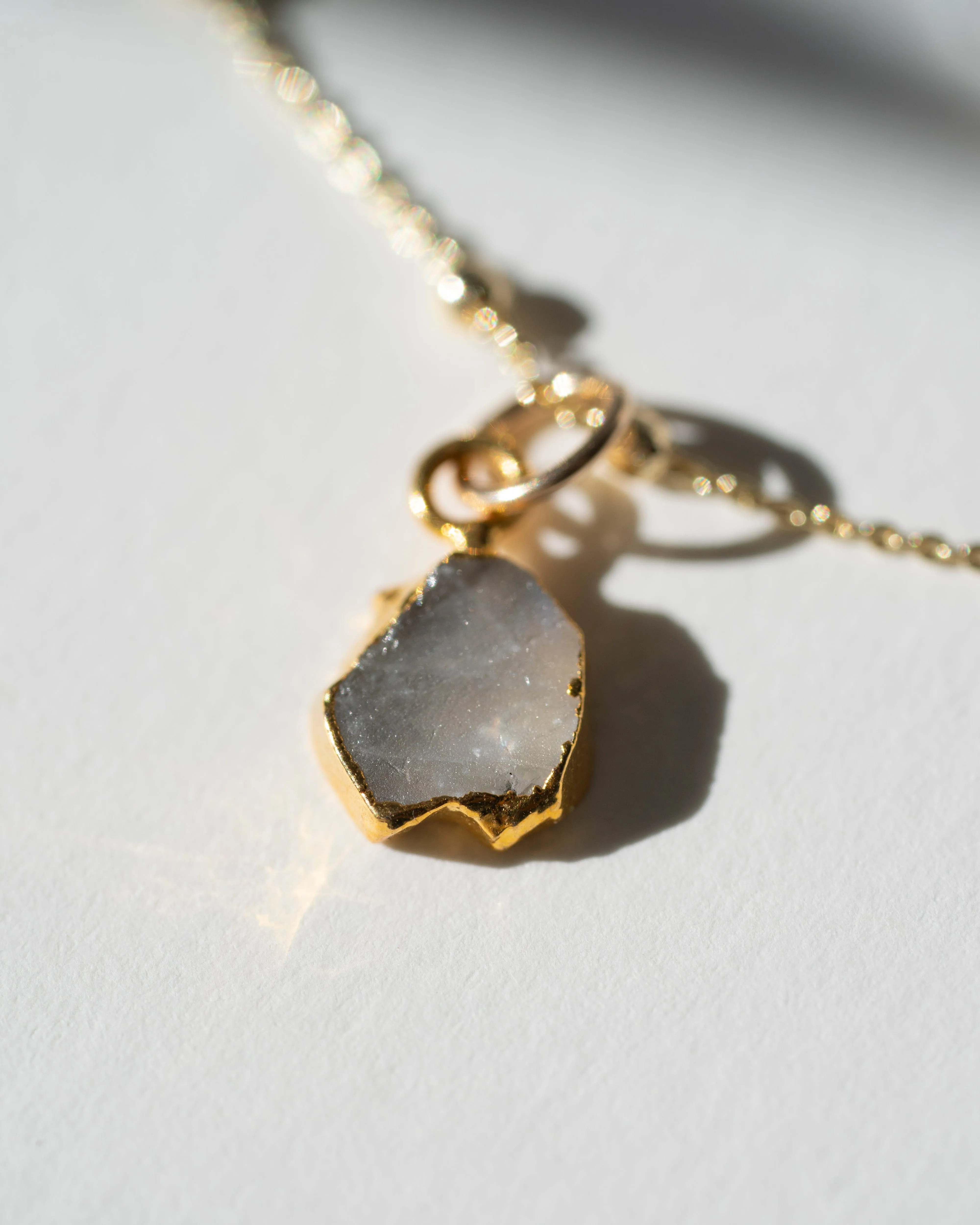 June | Moonstone Necklace