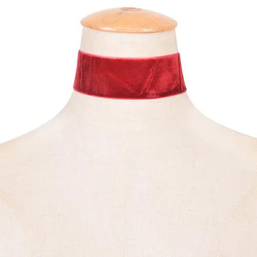 Large Velvet Chocker