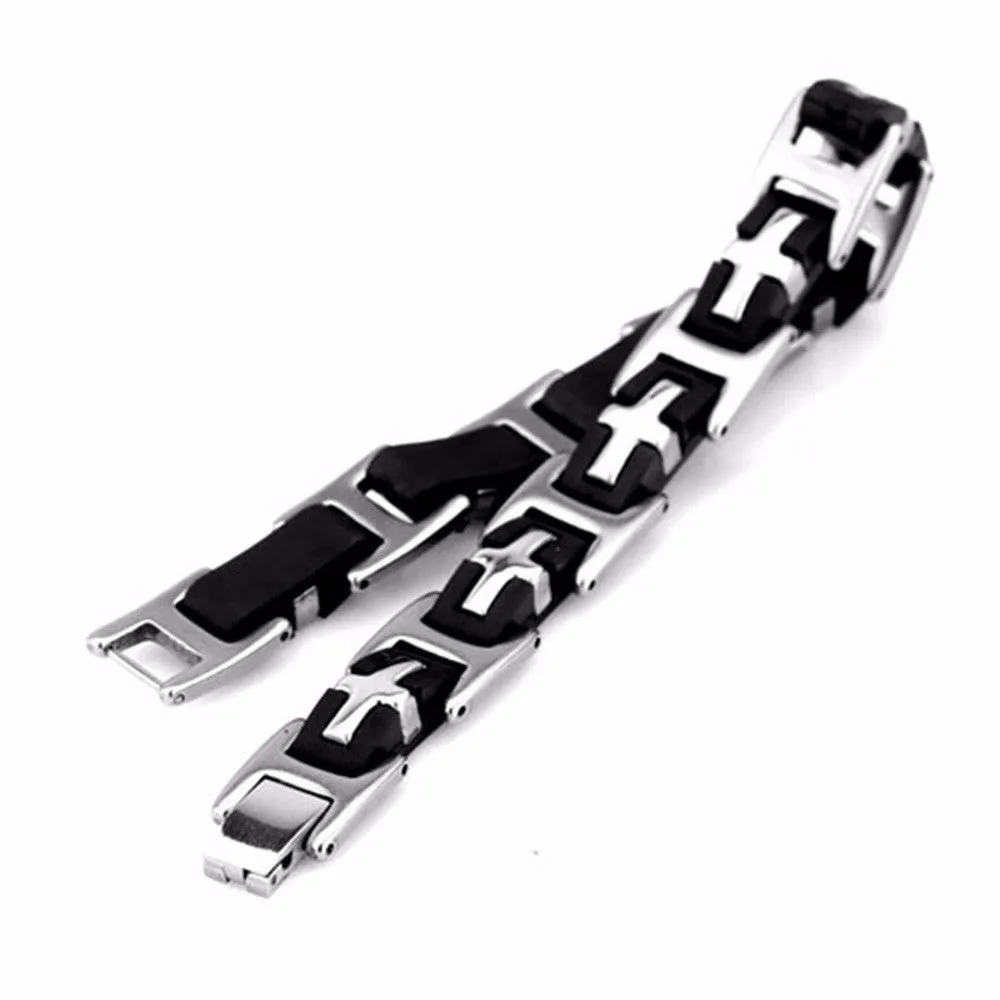 Link Chain Stainless Steel 215mm Bracelets