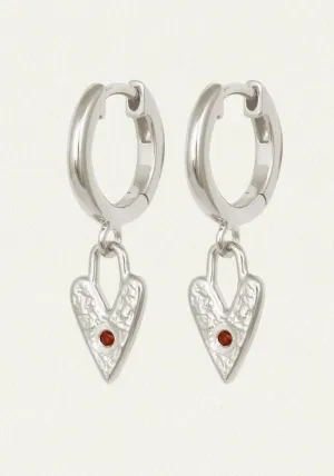 Lover Earrings Silver