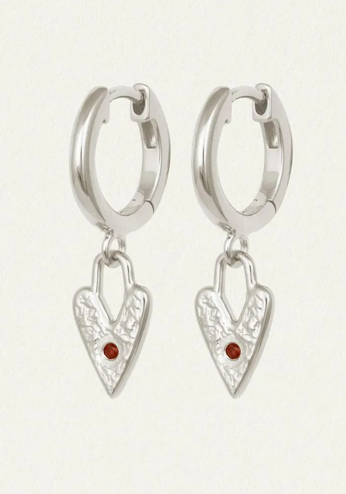 Lover Earrings Silver