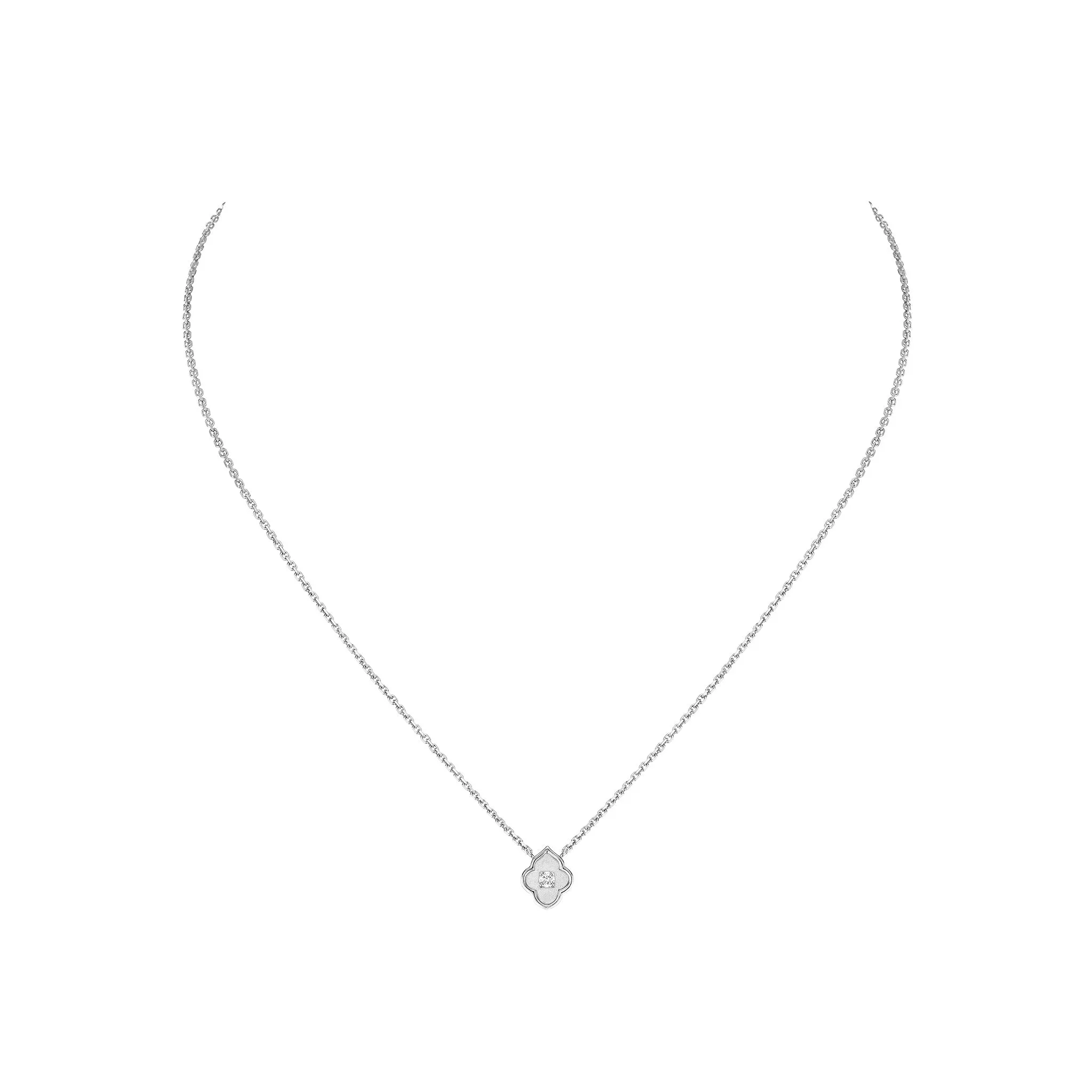Luce - 1 Diamond Rose Gold Pendant