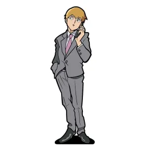 Mob Psycho 100 Reigen Arataka FiGPiN #377 | Classic Enamel Pin