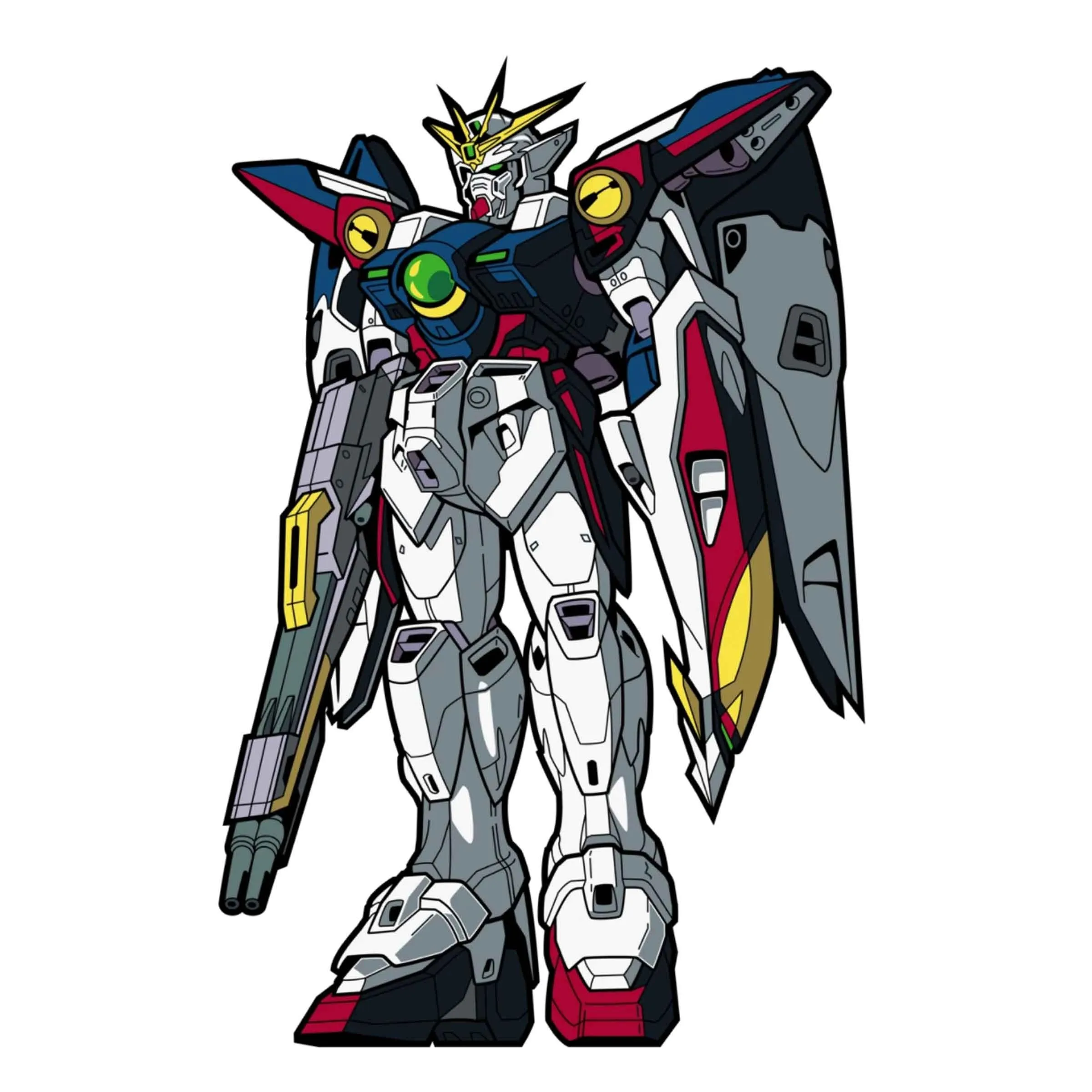 Mobile Suit Gundam Wing Gundam Zero FiGPiN #696 Enamel Pin