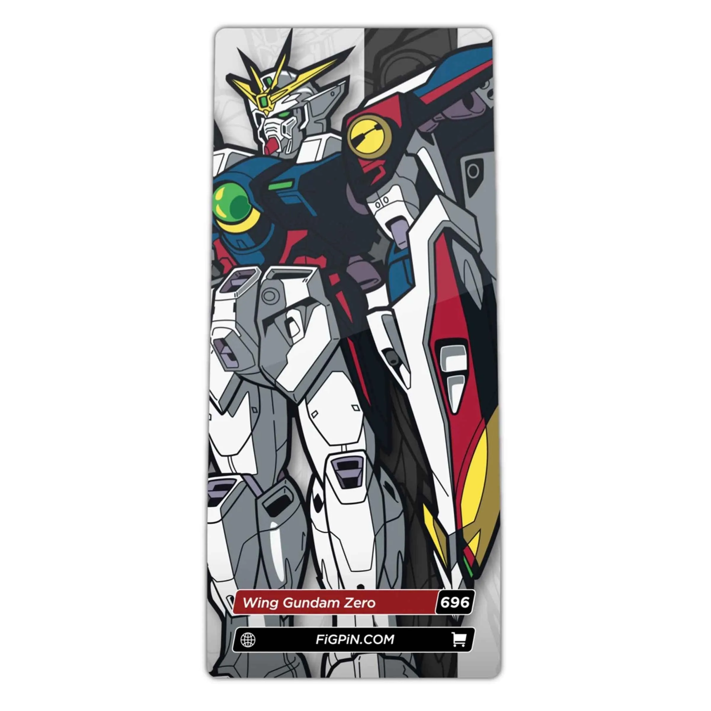 Mobile Suit Gundam Wing Gundam Zero FiGPiN #696 Enamel Pin