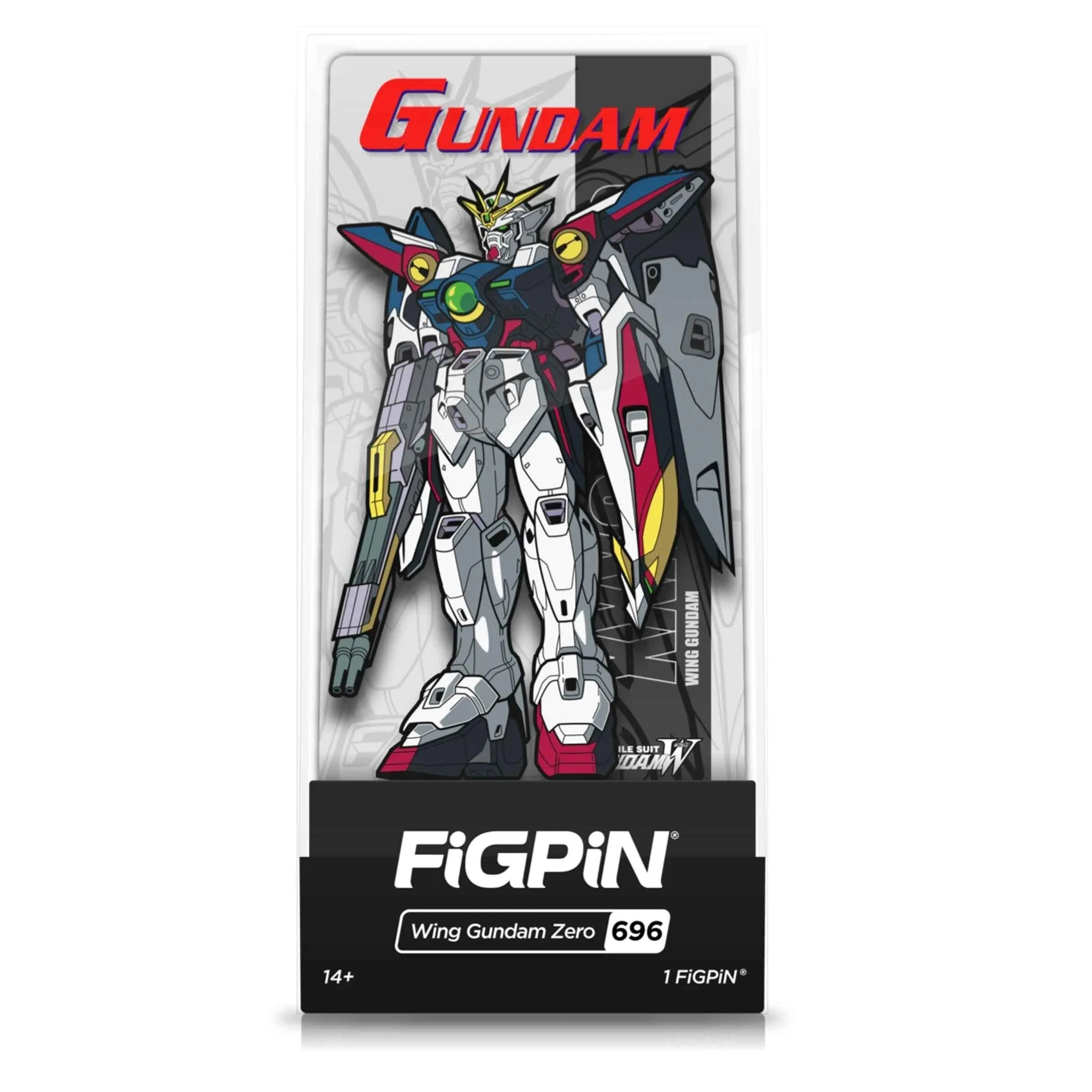 Mobile Suit Gundam Wing Gundam Zero FiGPiN #696 Enamel Pin