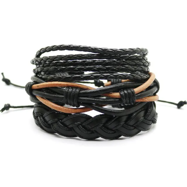 Multi-layer bead bracelet