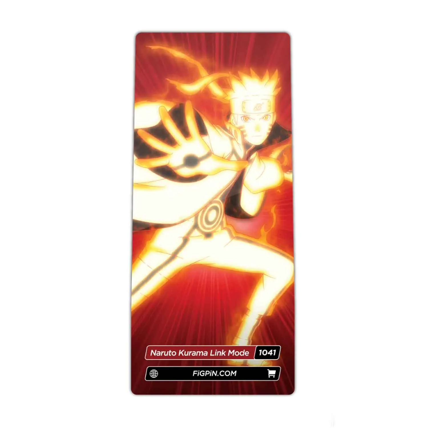 Naruto Shippuden Naruto Kurama Link Mode FiGPiN #1041 Anime Enamel Pin