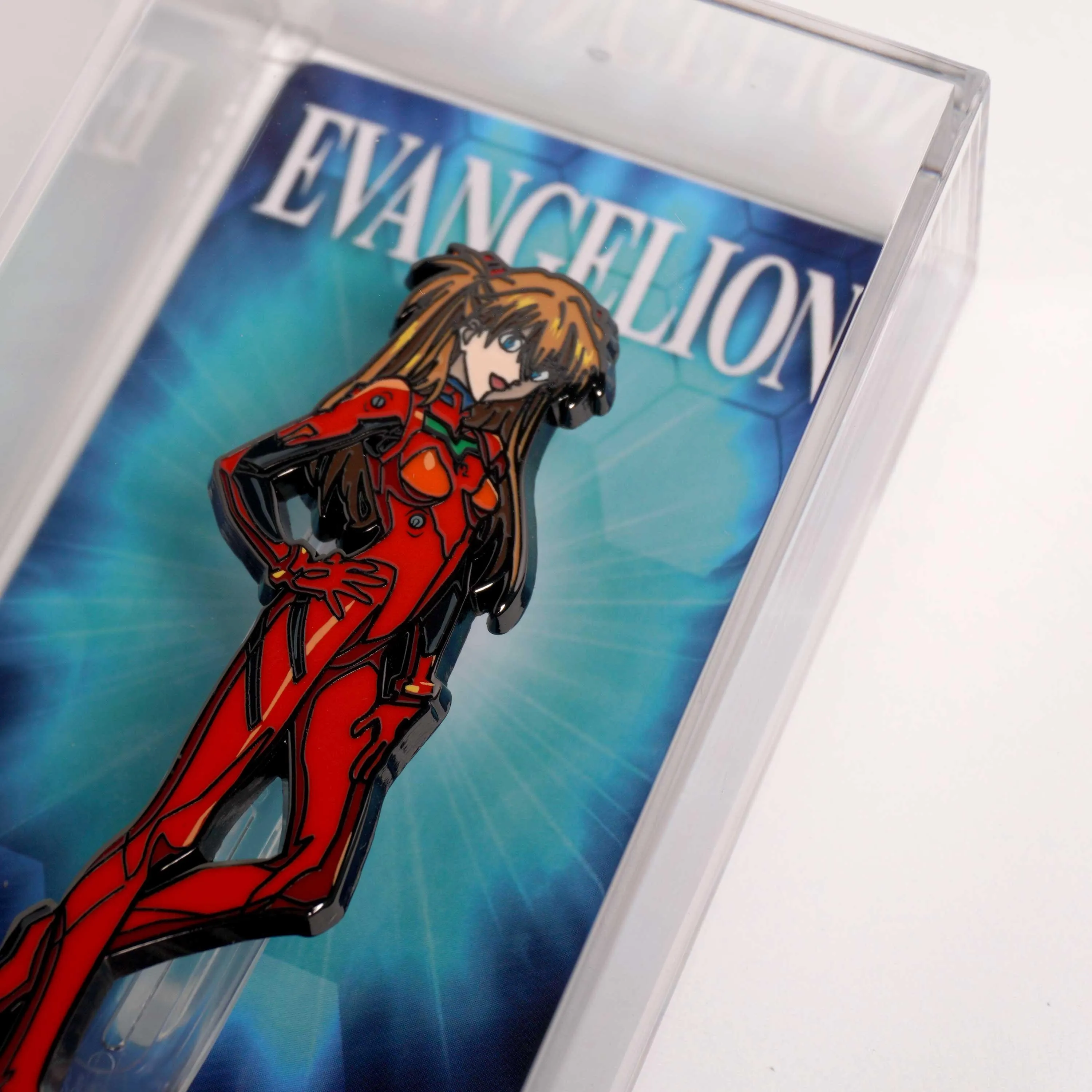 Neon Genesis Evangelion Asuka Langley FiGPiN #334 | Classic Enamel Pin