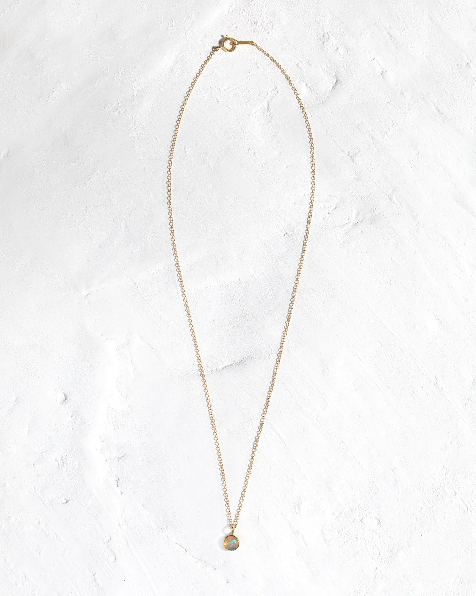 Opal Pendant Necklace