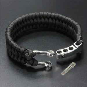 Parachute Cord Weave Buckle Bracelet