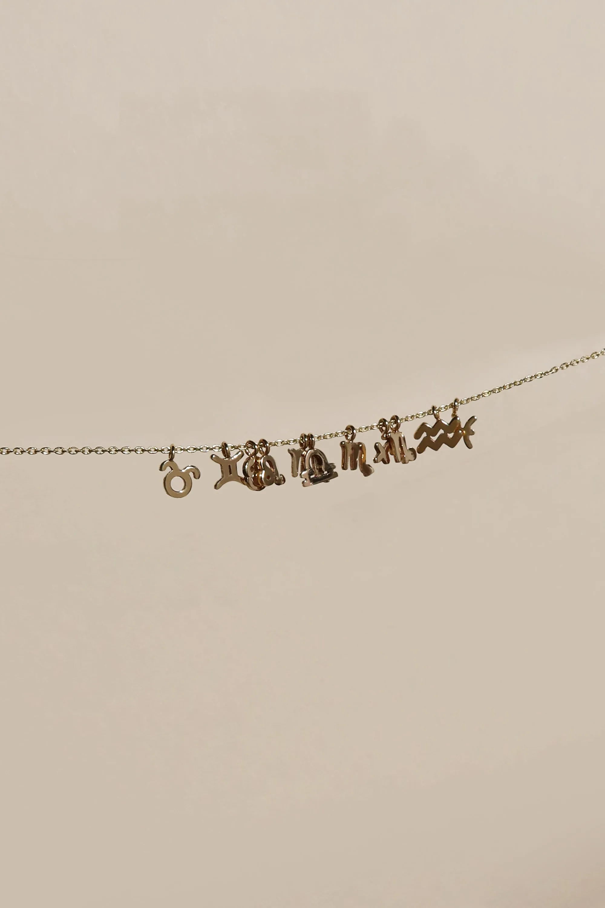 PETITE SCORPIO ZODIAC NECKLACE