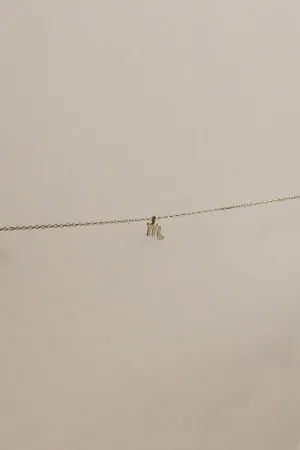 PETITE SCORPIO ZODIAC NECKLACE
